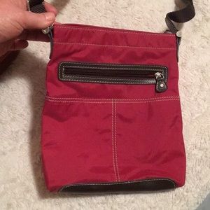 Liz Claiborne cross body red